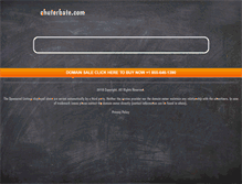 Tablet Screenshot of chuterbate.com